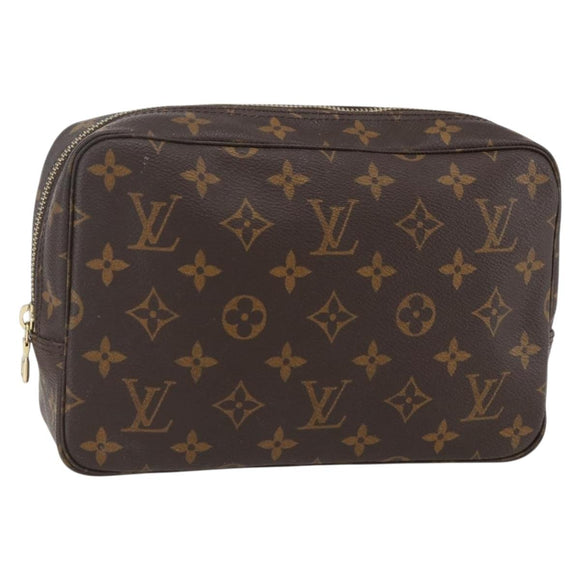 LOUIS VUITTON Monogram Trousse Toilette 23 Clutch Bag M47524 LV Auth 158335