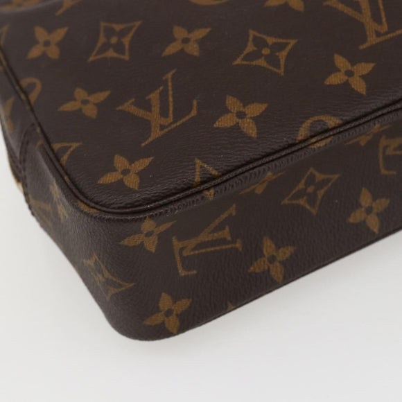 LOUIS VUITTON Monogram Trousse Toilette 23 Clutch Bag M47524 LV Auth 158335