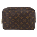 LOUIS VUITTON Monogram Trousse Toilette 23 Clutch Bag M47524 LV Auth 158335-13