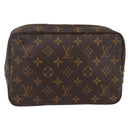 LOUIS VUITTON Monogram Trousse Toilette 23 Clutch Bag M47524 LV Auth 158335-2