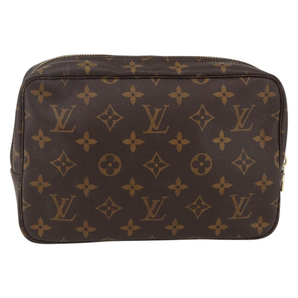 LOUIS VUITTON Monogram Trousse Toilette 23 Clutch Bag M47524 LV Auth 158335