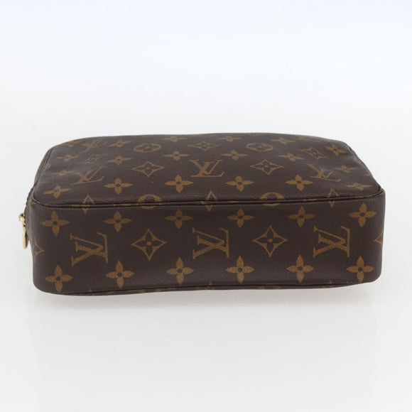 LOUIS VUITTON Monogram Trousse Toilette 23 Clutch Bag M47524 LV Auth 158335