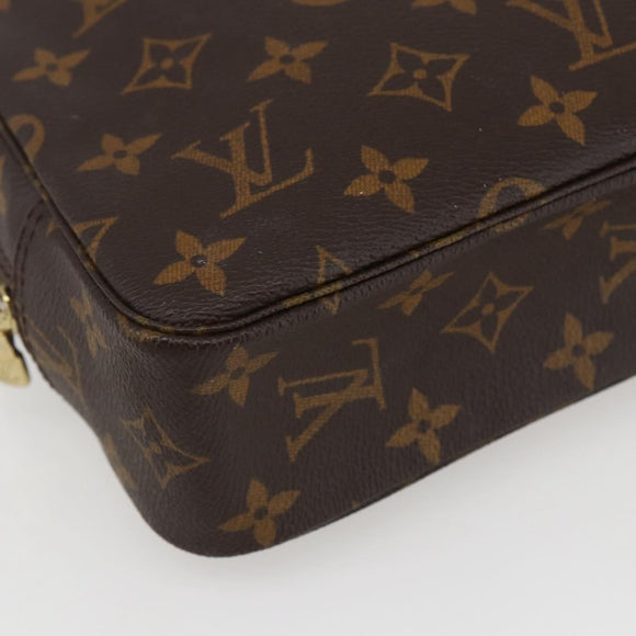 LOUIS VUITTON Monogram Trousse Toilette 23 Clutch Bag M47524 LV Auth 158335