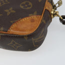 LOUIS VUITTON Monogram Marly Dragonne PM Clutch Bag M51827 LV Auth 158336-10