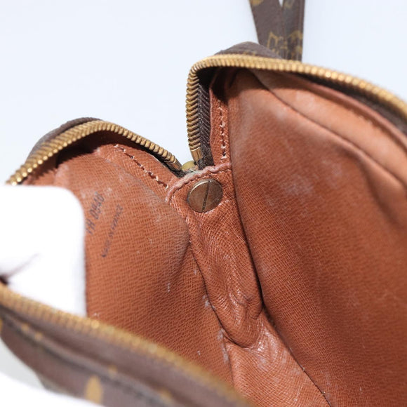 LOUIS VUITTON Monogram Marly Dragonne PM Clutch Bag M51827 LV Auth 158336
