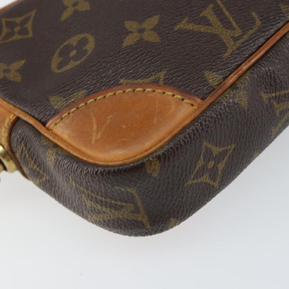 LOUIS VUITTON Monogram Marly Dragonne PM Clutch Bag M51827 LV Auth 158336