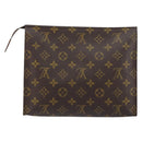 LOUIS VUITTON Monogram Poche Toilette 26 Pouch M47542 LV Auth 158338-2