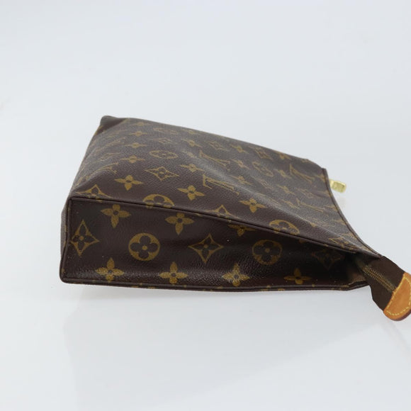 LOUIS VUITTON Monogram Poche Toilette 26 Pouch M47542 LV Auth 158338