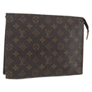 LOUIS VUITTON Monogram Poche Toilette 26 Pouch M47542 LV Auth 158339-1