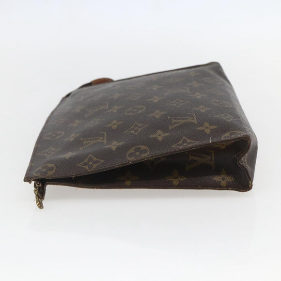LOUIS VUITTON Monogram Poche Toilette 26 Pouch M47542 LV Auth 158339