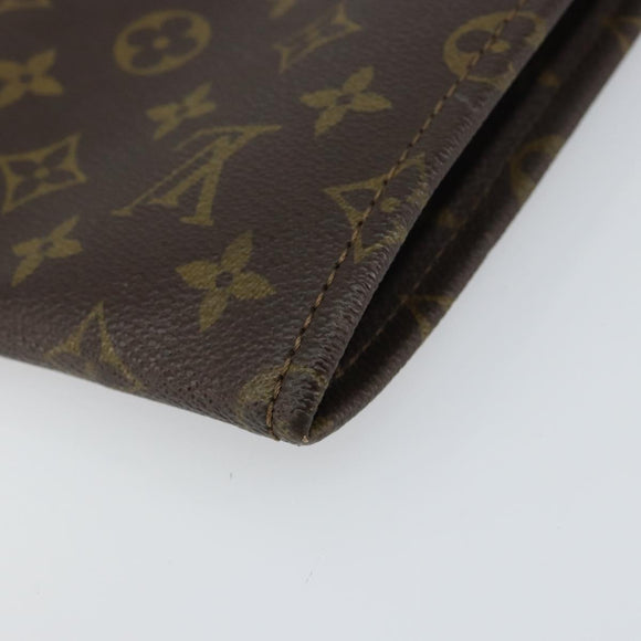LOUIS VUITTON Monogram Posh Documents Clutch Bag M53456 LV Auth 158340
