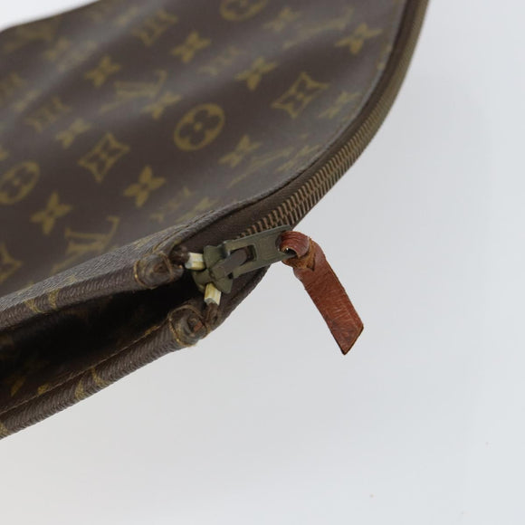 LOUIS VUITTON Monogram Posh Documents Clutch Bag M53456 LV Auth 158340