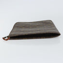 LOUIS VUITTON Monogram Posh Documents Clutch Bag M53456 LV Auth 158340-4