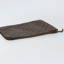 LOUIS VUITTON Monogram Posh Documents Clutch Bag M53456 LV Auth 158340-5