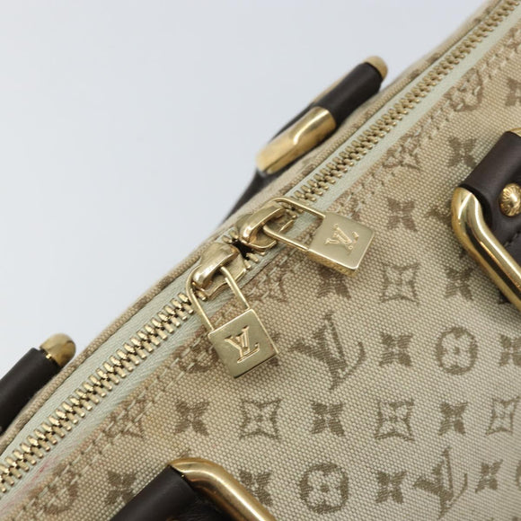 LOUIS VUITTON Monogram Mini Alma Ron Handtasche Khaki M92206 LV Auth 158341