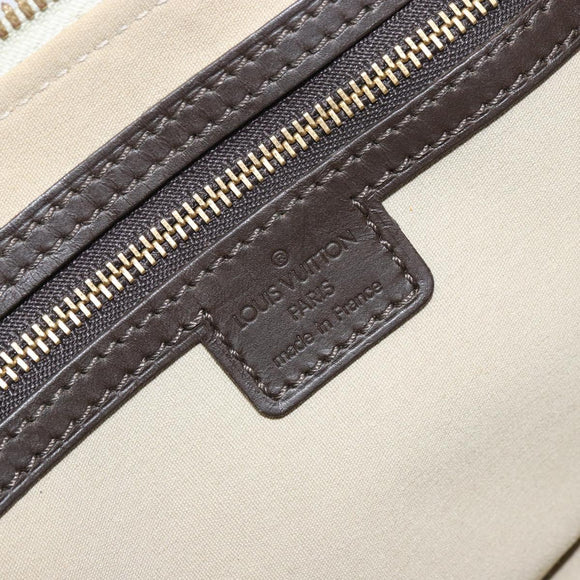 LOUIS VUITTON Monogram Mini Alma Ron Handtasche Khaki M92206 LV Auth 158341