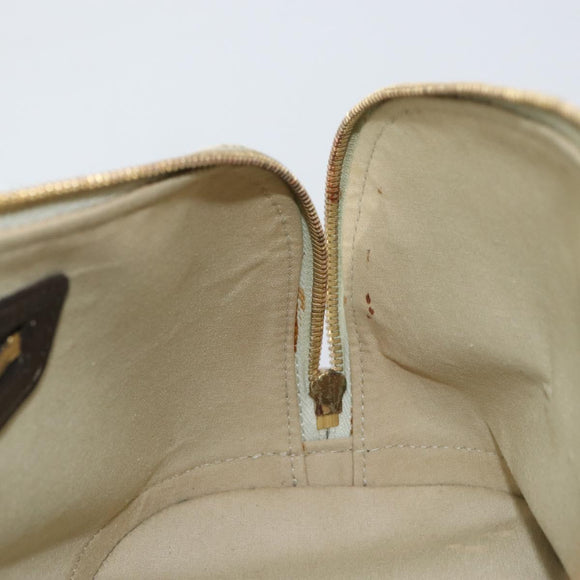 LOUIS VUITTON Monogram Mini Alma Ron Handtasche Khaki M92206 LV Auth 158341