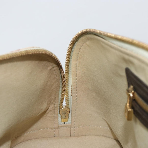 LOUIS VUITTON Monogram Mini Alma Ron Handtasche Khaki M92206 LV Auth 158341