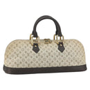 LOUIS VUITTON Monogram Mini Alma Ron Handtasche Khaki M92206 LV Auth 158341-1
