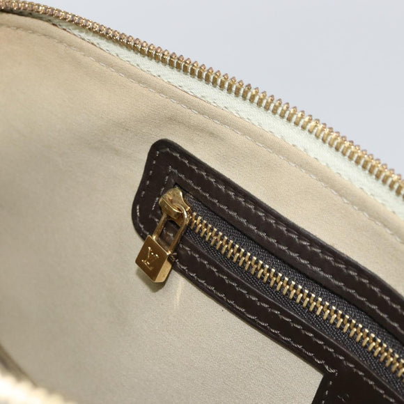 LOUIS VUITTON Monogram Mini Alma Ron Handtasche Khaki M92206 LV Auth 158341