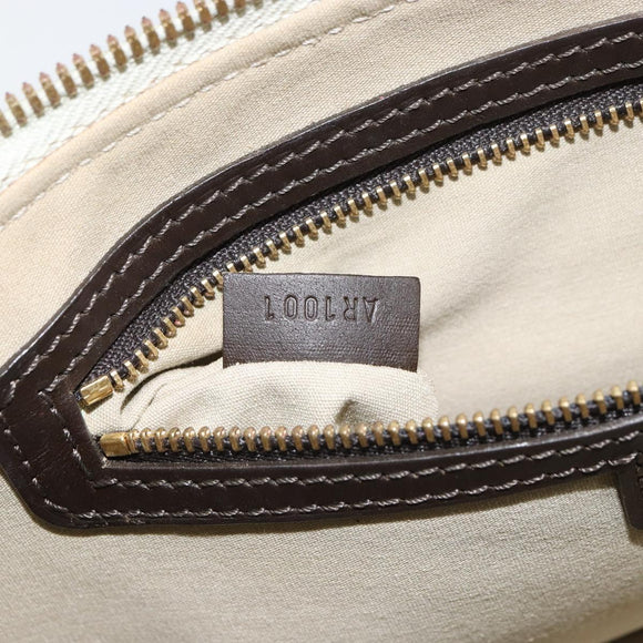 LOUIS VUITTON Monogram Mini Alma Ron Handtasche Khaki M92206 LV Auth 158341