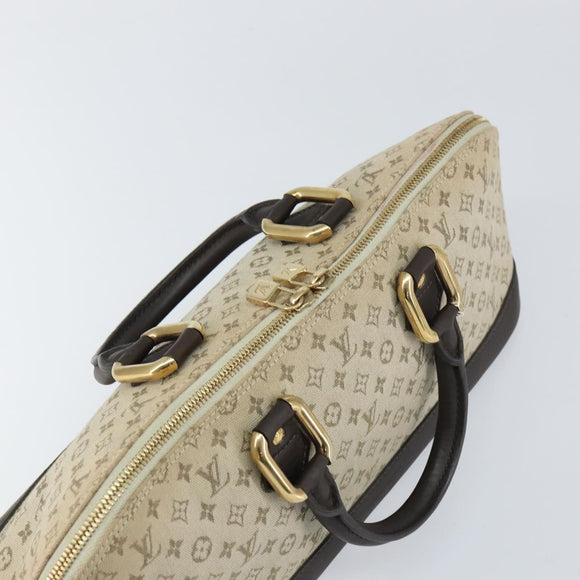 LOUIS VUITTON Monogram Mini Alma Ron Handtasche Khaki M92206 LV Auth 158341