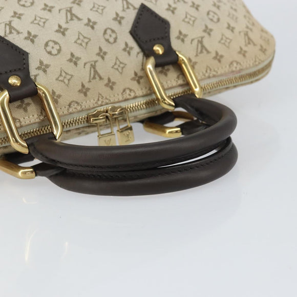LOUIS VUITTON Monogram Mini Alma Ron Handtasche Khaki M92206 LV Auth 158341