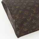 LOUIS VUITTON Monogram Sac Plat Hand Bag M51140 LV Auth 158345-11