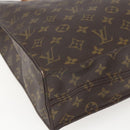 LOUIS VUITTON Monogram Sac Plat Hand Bag M51140 LV Auth 158345-13