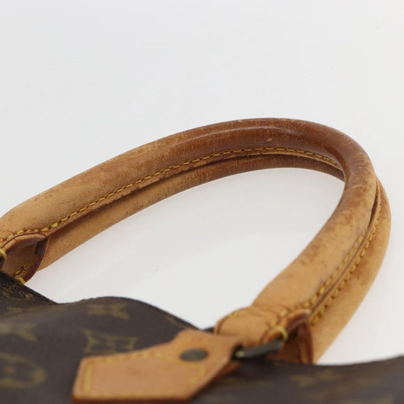 LOUIS VUITTON Monogram Sac Plat Hand Bag M51140 LV Auth 158345