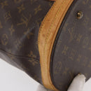 LOUIS VUITTON Monogram Bucket GM Shoulder Bag M42236 LV Auth 158346-8