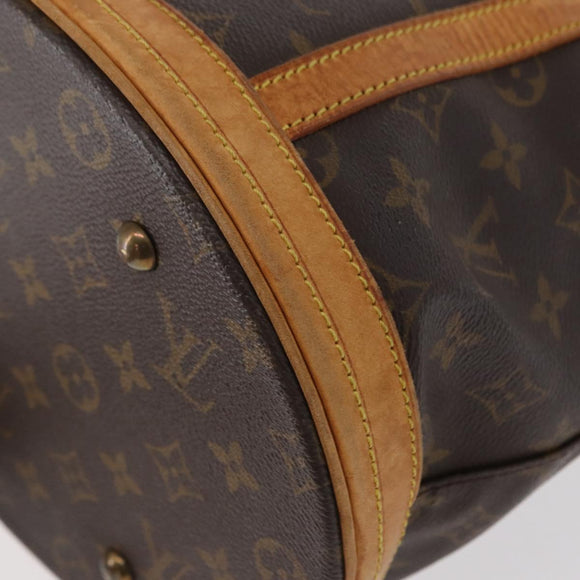 LOUIS VUITTON Monogram Bucket GM Shoulder Bag M42236 LV Auth 158346