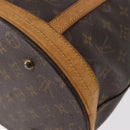LOUIS VUITTON Monogram Bucket GM Shoulder Bag M42236 LV Auth 158346-17