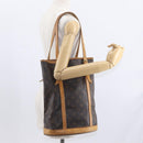 LOUIS VUITTON Monogram Bucket GM Shoulder Bag M42236 LV Auth 158346-23