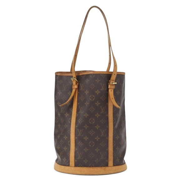 LOUIS VUITTON Monogram Bucket GM Shoulder Bag M42236 LV Auth 158346