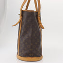 LOUIS VUITTON Monogram Bucket GM Shoulder Bag M42236 LV Auth 158346-4