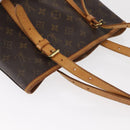 LOUIS VUITTON Monogram Bucket GM Shoulder Bag M42236 LV Auth 158346-6