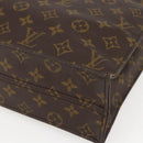 LOUIS VUITTON Monogram Sac Plat Hand Bag M51140 LV Auth 158347-15