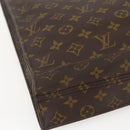 LOUIS VUITTON Monogram Sac Plat Hand Bag M51140 LV Auth 158347-16
