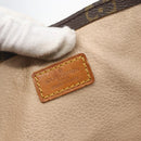 LOUIS VUITTON Monogram Sac Plat Hand Bag M51140 LV Auth 158347-10