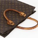 LOUIS VUITTON Monogram Sac Plat Hand Bag M51140 LV Auth 158347-6