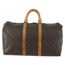 LOUIS VUITTON Monogram Keepall 50 Boston Bag M41426 LV Auth 158350-13