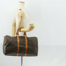 LOUIS VUITTON Monogram Keepall 45 Boston Bag M41428 LV Auth 158351-21