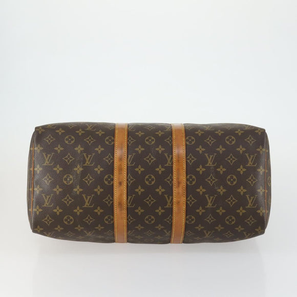 LOUIS VUITTON Monogram Keepall 45 Boston Bag M41428 LV Auth 158351