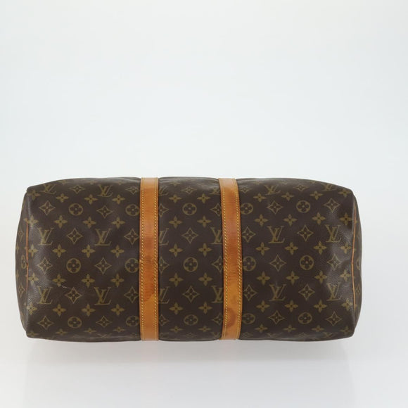 LOUIS VUITTON Monogram Keepall 45 Boston Bag M41428 LV Auth 158352