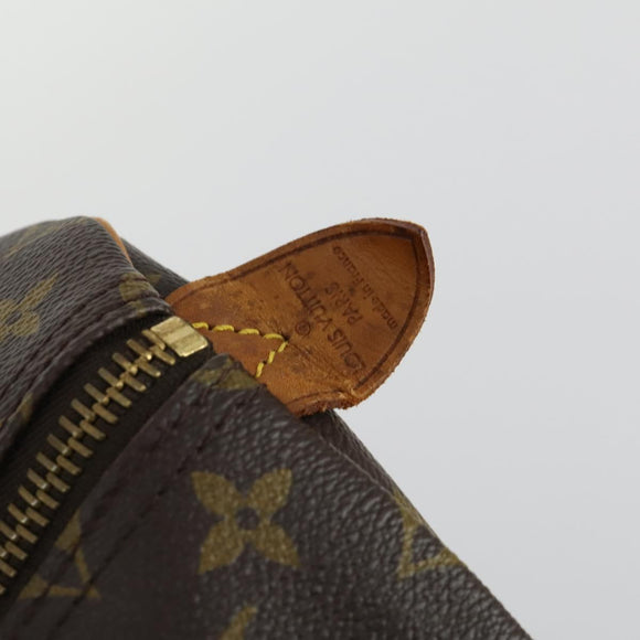 LOUIS VUITTON Monogram Keepall 55 Boston Bag M41424 LV Auth 158354