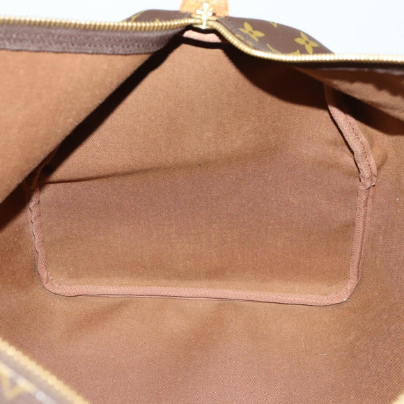 LOUIS VUITTON Monogram Keepall 55 Boston Bag M41424 LV Auth 158354