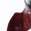 CHANEL Chain Double Flap Matelasse 23 Bag Lamb Skin Black Gold CC Auth 158357SM-25