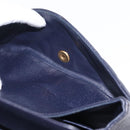 CHANEL Matelasse 25 Double Flap Chain Bag Caviar Skin Navy Gold CC Auth 158359SM-26