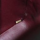 CHANEL Matelasse 30 Chain Shoulder Bag Lamb Skin Black Gold CC Auth 158361SAM-26